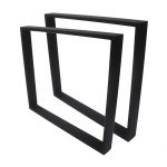 Lauajala ja raami komplekt (2 tk), ruudukujuline, P800, must