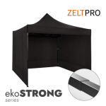 Kokkupandav telk 3x3 must Zeltpro EKOSTRONG
