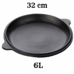 Valurauast praepann-kate k&auml;epidemetega 6L Kazanile (32cm)