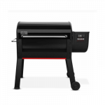Weber Smoque 500 XL puidugraanulitel t&ouml;&ouml;tav suitsuahju