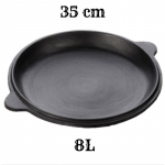 Valurauast praepann-kate k&auml;epidemetega 8L Kazanile (35cm)