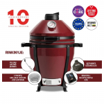 Karbongrill Kamado Bono Evo Minimo, punane