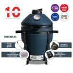 Kamado Bono Evo Minimo s&ouml;egrill, mattsinine
