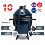 Kamado Bono Evo Minimo s&ouml;egrill, sinine