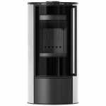 Puupliit Kratki ERIK 5,5 kW Valge