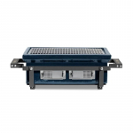 Ristk&uuml;likukujuline lauagrill Kamado Bono Hibachi Evo, sinine