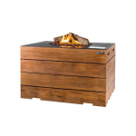 koopia Happy Cocooning Cocooning Table Teak Lounge gaasiga v&auml;ljas k&uuml;tja