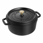 Staub La Cocotte 5,25 L must malmist pott