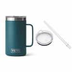 Termotassi ja kaane komplekt koos k&otilde;rrega YETI RAMBLER 791ml