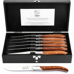 Steaknugade komplekt Forved Luxury Line Pakka Rose