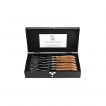 Steak kahvli komplekt Forved Luxury Line Pakka Rose