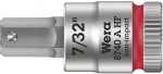 Padrunv&otilde;ti Wera WE05003387001; HEX-plus; 1/4''; 7/32x28 mm