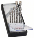Betoonipuuride komplekt Bosch Silver Percussion; 4-10 mm; 5 tk