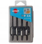 Puidupuuride komplekt LEMAN F203-500-04; 4 tk
