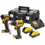 T&ouml;&ouml;riistakomplekt DeWalt DCK2051E2T-QW (DCD800 + DCF850); 18 V; 2x1,7 Ah aku