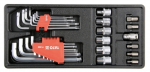 T&ouml;&ouml;riistakomplekt Yato YT-55451; 31 tk