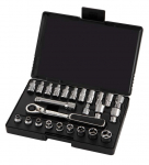 T&ouml;&ouml;riistakomplekt Sata ST09131SJ; 1/4''; 25 tk