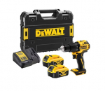 L&ouml;&ouml;ktrell-kruvikeeraja DeWalt DCD709M2T; 18 V; 2x4,0 Ah aku