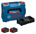 Tarvikute komplekt Bosch 1600A0373X; 18 V; 2x8,0 Ah; Li-ion