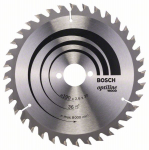 Saeketas puidule Bosch OPTILINE WOOD; 190x2,6x30,0 mm; Z36; 15&deg;