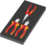 Tangide komplekt Wera WE05150184001; Knipex; VDE; 3 tk