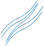 Eriti j&auml;me trimmerin&ouml;&ouml;r Bosch, 23cm; 10 tk