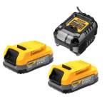 Aku DeWalt DCB1102E2-QW; 18 V; 2x1,7 Ah; Li-ion + Laadija DCB1102
