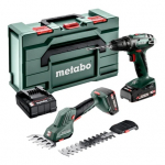 T&ouml;&ouml;riistakomplekt Metabo Combo Set 2.2.5 (BS 18 + SGS 18 LTX Q); 18 V; 2x2,0 Ah aku