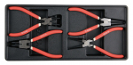 Tangide komplekt Yato YT-55443; 4 tk