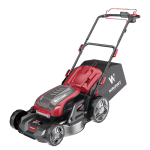 Juhtmevaba muruniiduk Iseliikuv Worcraft CLMS40LiBD8AH; 40 V; 470 mm; 4x8,0 Ah aku