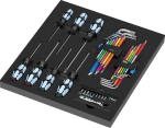 T&ouml;&ouml;riistakomplekt Wera 9760 Foam Insert Stainless Set 1; 36 tk