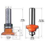 Freesimine CMT 855.802.11; 31,7/12 mm; 2 tk