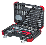 Padrunv&otilde;tmete komplekt Gedore 3300062; 1/4''; 1/2''; 92 tk