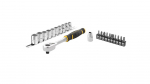 Padrunv&otilde;tmete komplekt Stanley FMMT82680-0; 3/8''; 22 tk