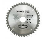 Saeketas puidule Yato YT-6061; 184x3,2x30 mm; Z40