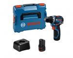 Trell-kruvikeeraja Bosch GSR 12V-32 Professional; 12 V; 2x2,0 Ah aku + L-Boxx 102