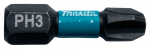 L&ouml;&ouml;kkruvikeerajate otsakute komplekt Makita B-63622; PH3; 25 mm; 2 tk