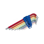 L-t&uuml;&uuml;pi kuuskant v&otilde;tmete komplekt Condor Werkzeug C1121/8; H1,5-H10 mm; 9 tk