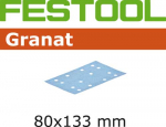 Lihvpaber vibrolihvmasinatele Granat; 80x133 mm; 100 tk