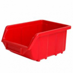 Plastkarp Patrol EcoboxPvc; 175x115x75 mm; punane