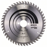 Saeketas puidule Bosch OPTILINE WOOD; 190x2x30,0 mm; Z48; 15&deg;