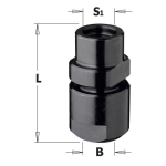 Padrun CHUCK W/OUT COLLET S=M12X1 FOR S=10-12-12.7mm