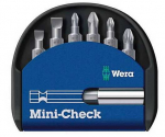 Kruviotsikute komplekt Wera ''Mini-Check''; 7 tk
