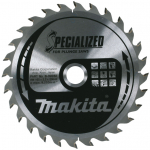 Saeketas puidule Makita; 165x2,2x20,0 mm; Z28; 23&deg;
