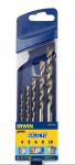 Universaalne puuride komplekt Irwin CORDLESS; 4-10 mm