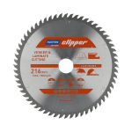 Saeketas puidule Norton Clipper; 216x30 mm; Z60