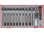 Kruviotsikute komplekt Teng Tools TTTX23; 23 tk