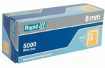 Klambrid Rapid; 10,6x8 mm; 5000 tk.; t&uuml;&uuml;p 13