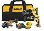 T&ouml;&ouml;riistakomplekt DeWalt DCK304P2-QW (DCF620 + DCG405 + DCH133); 18 V; 2x5,0 Ah aku