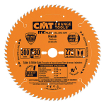 Saeketas puidule CMT 272; 300x2,6x30; Z72; 15&deg;